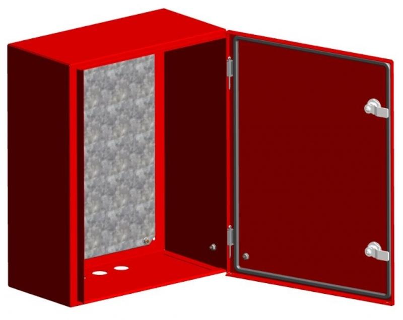 Щит с монтажной панелью ЩМПг- 50.40.22 (ЩРНМ-2) RAL 3001 IP54 EKF PROxima