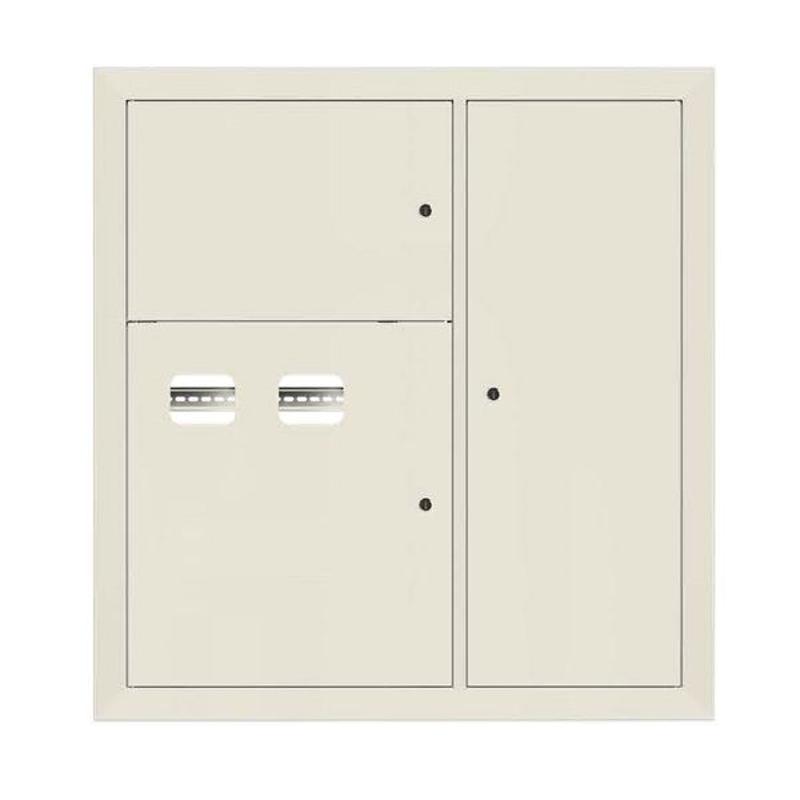 Щит этажный 2 кв. RAL9002 (1000х950х150)