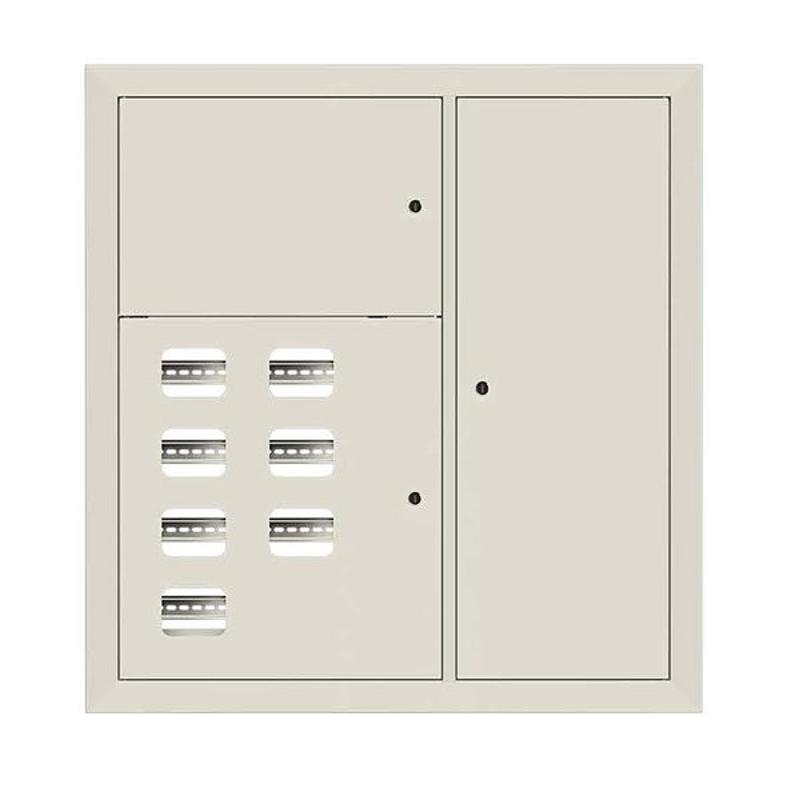 Щит этажный 7 кв. RAL9002 (1000х950х150)