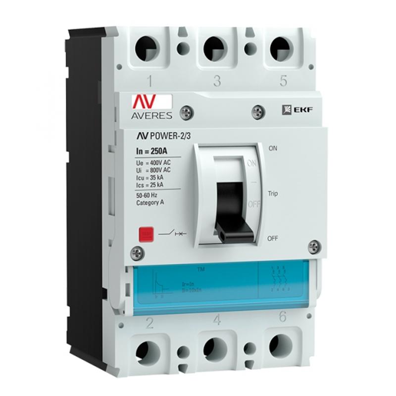 Выключатель автоматический AV POWER-2/3 250А 35kA TR