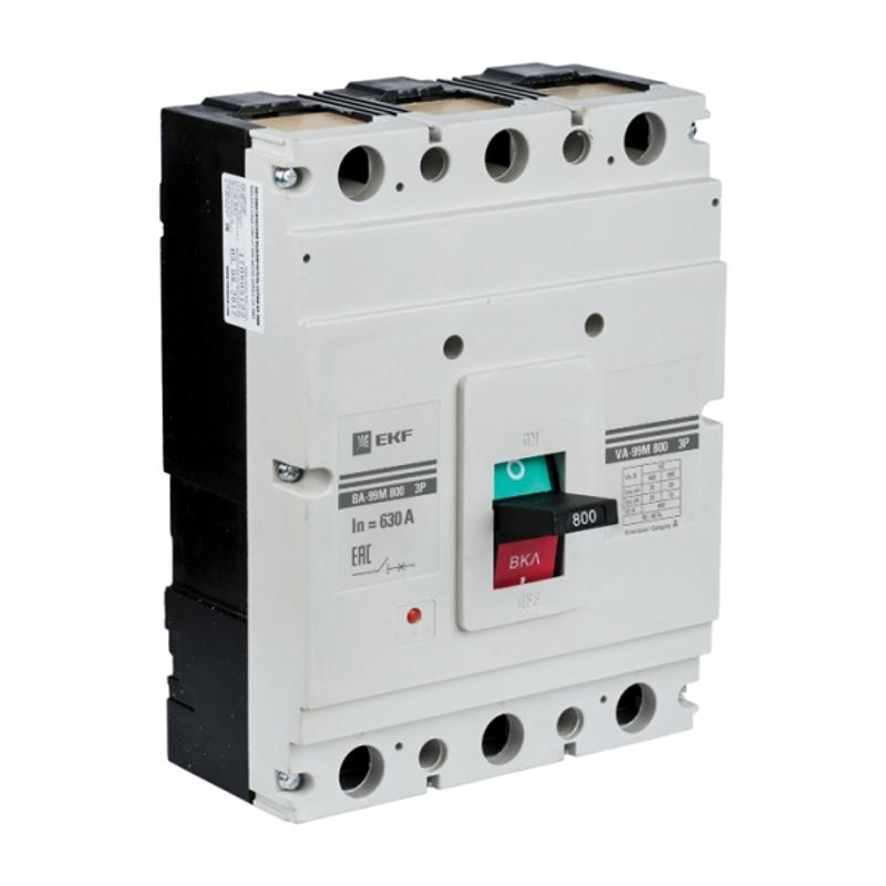 Выключатель автоматический ВА-99М 800/800А 3P 50кА EKF Basic