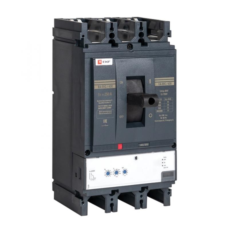 Выключатель автоматический ВА-99C 400/250А 3P 45кА EKF PROxima