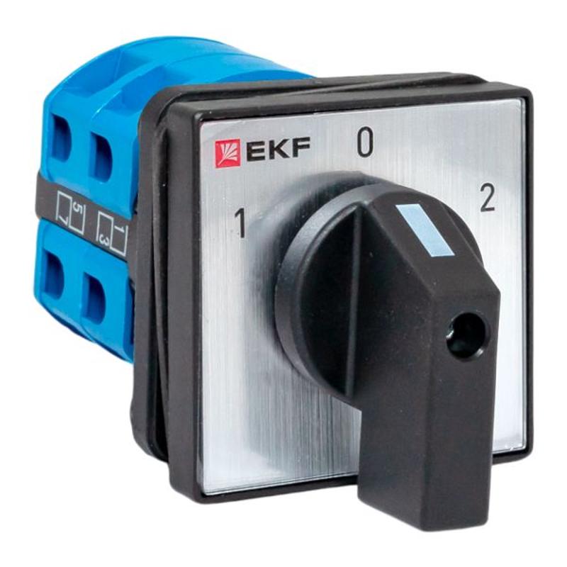 Переключатель кулачковый ПК-1-22 25А 2P «1-0-2» IP65