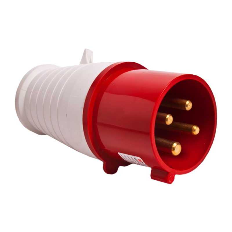 Вилка переносная 024 3Р+РЕ 32А 380В IP44 EKF PROxima
