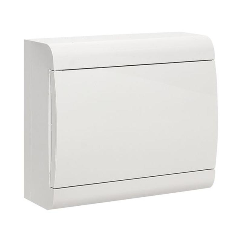 Щит распределительный навесеной ЩРН-П-10 "SlimBox" белая дверца IP41 PROxima
