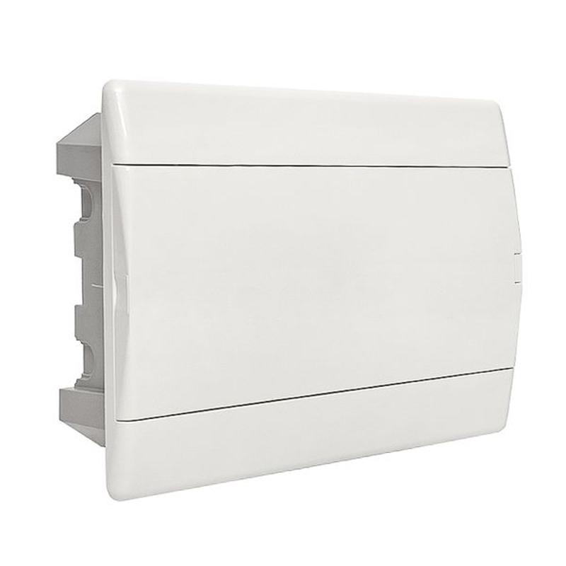 Щит распределительный встраиваемый ЩРВ-П-12 "SlimBox" белая дверца IP41 PROxima