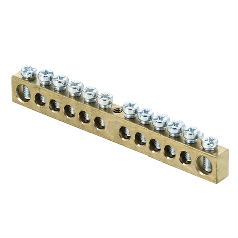 Шина "0" PE 63.12 (латунь) EKF PROxima