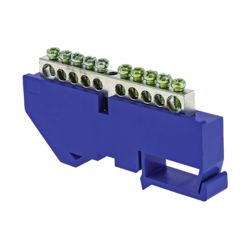 Шина "N" 63.10 (DIN изолятор) никель EKF PROxima