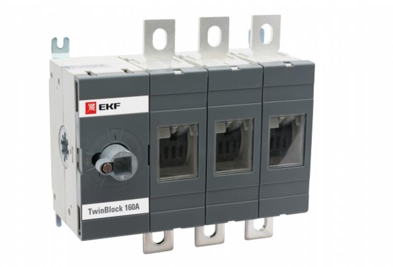 Рубильник 160A 3P без рукоятки управления TwinBlock