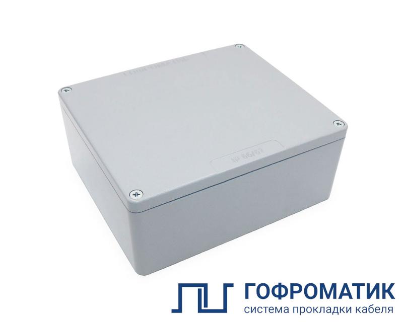 Коробка ответвительная алюминиевая 195х168х80 IP66/IP67 пустая