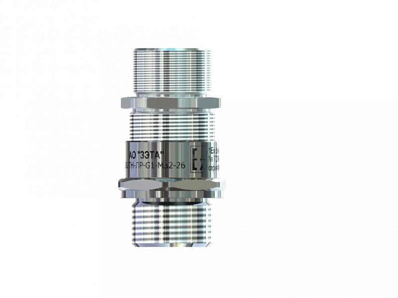 Ввод Ех-кабельный ВКВ2ТН-ЛР-К1 1/4-G1-26 1Ex d e II Gb X