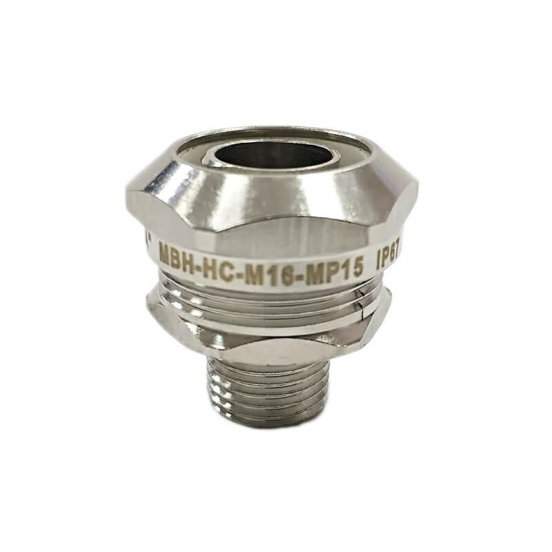 Муфта вводная с наружной резьбой МВН-НС-М16-МР15 IP67
