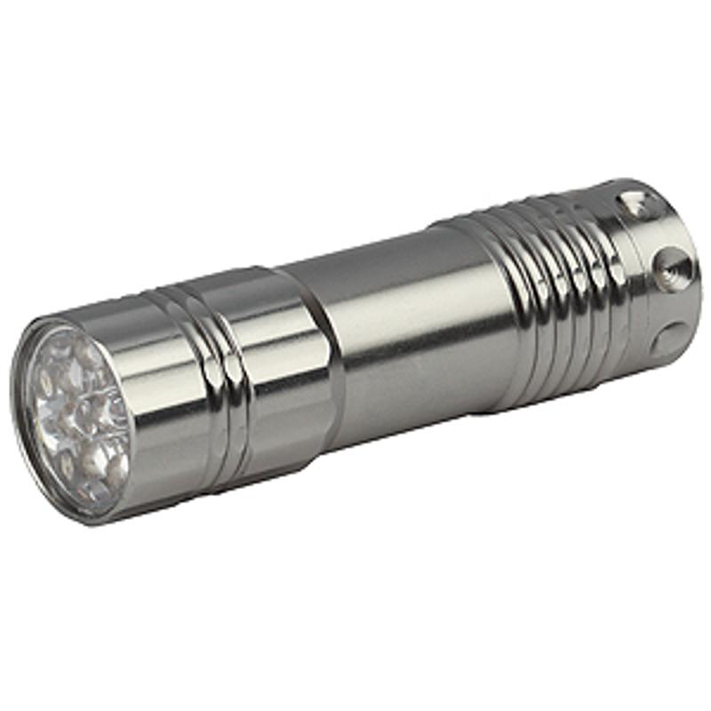 Фонарь универсальный TM9 9xLED, алюм, 3хААА, карт (60/360/5400)