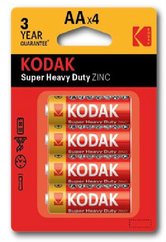Батарейки  R6-4BL SUPER HEAVY DUTY Zinc [KAAHZ-4] (80/400/26400)
