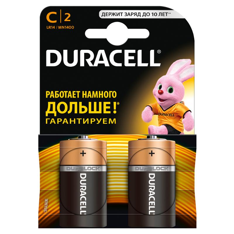 Элемент питания Duracell LR14-2BL