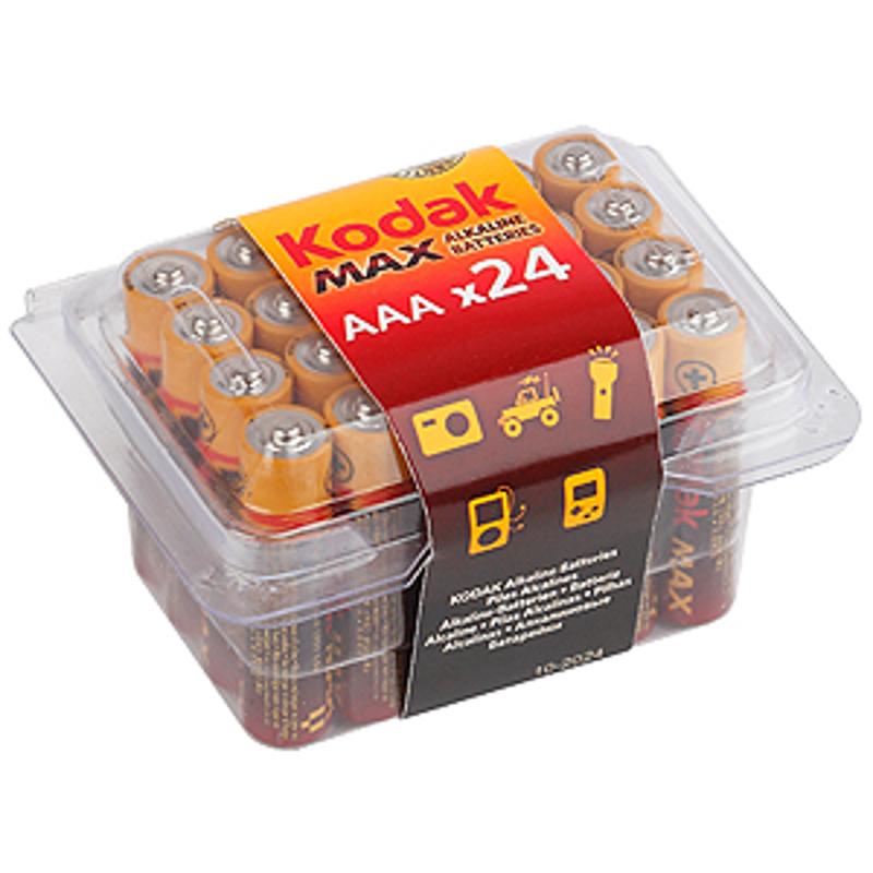 Батарейки  LR03-24 plastic box MAX SUPER Alkaline [24 3A PVC] (24/480/33600)