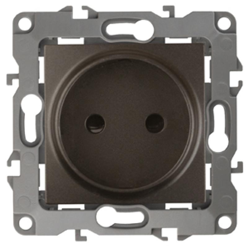 Розетка 12-2105-13 2P, 16АХ-250В,  бронза
