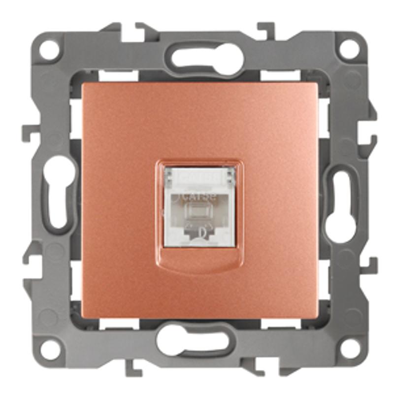 Розетка информационная 12-3107-14 RJ45,  медь