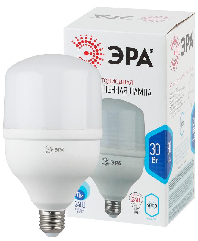 Лампа светодиодная LED 30Вт Е27 220В 4000К smd POWER