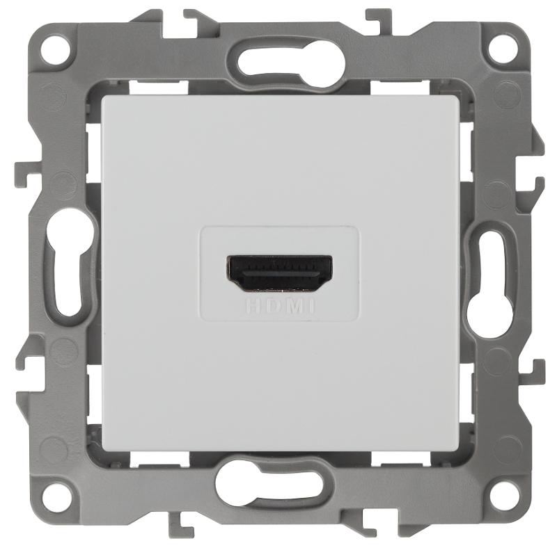 Розетка HDMI 12-3114-01  ,  белый