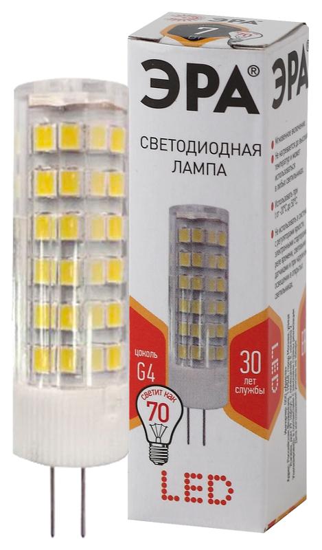 Лампа светодиодная LED 7Вт G4 220В 2700К smd JC капсульная