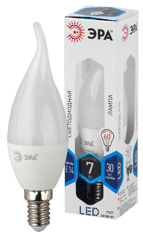 Лампа светодиодная LED 7Вт Е14 4000К СТАНДАРТ smd BXS-7w-840-E14