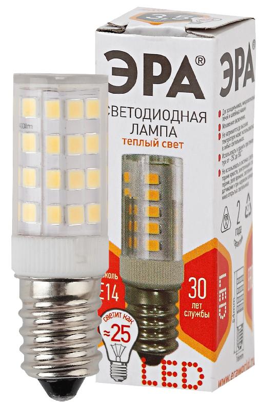 Лампа светодиодная LED T25-3,5W-CORN-827-E14  СТАНДАРТ (диод, капсула, 3,5Вт, тепл, E14)