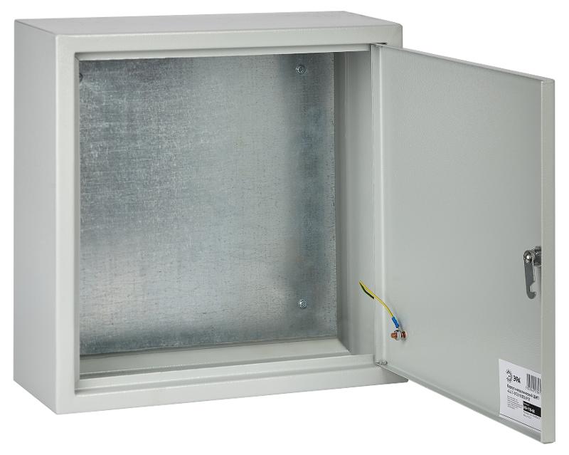 Щит с монтажной панелью металлический ЩМП-4.4.1-0 76 УХЛЗ IP31 (400х400х150)