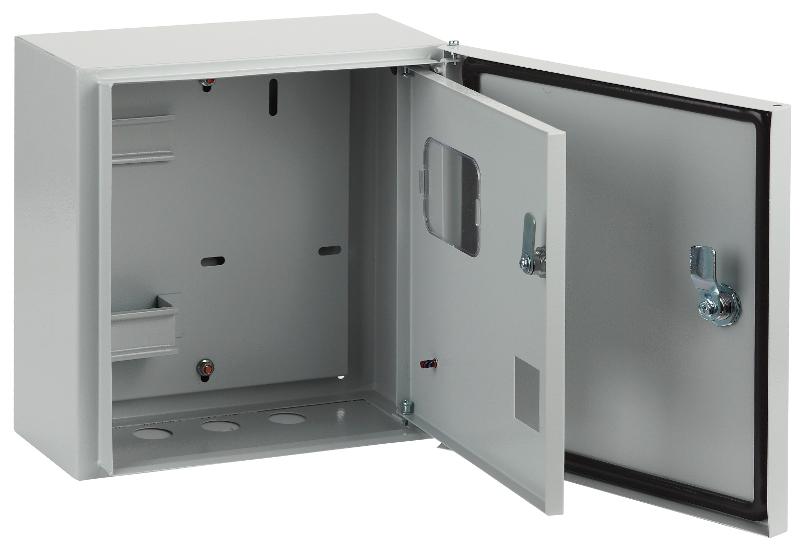 Щит учета металлический навесной ЩУ-1/1-1-76-IP54 (310х300х150)