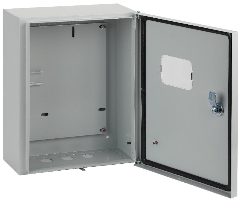 Щит учета металлический навесной ЩУ-3/1-0 76 У1 IP54 (395х310х150)