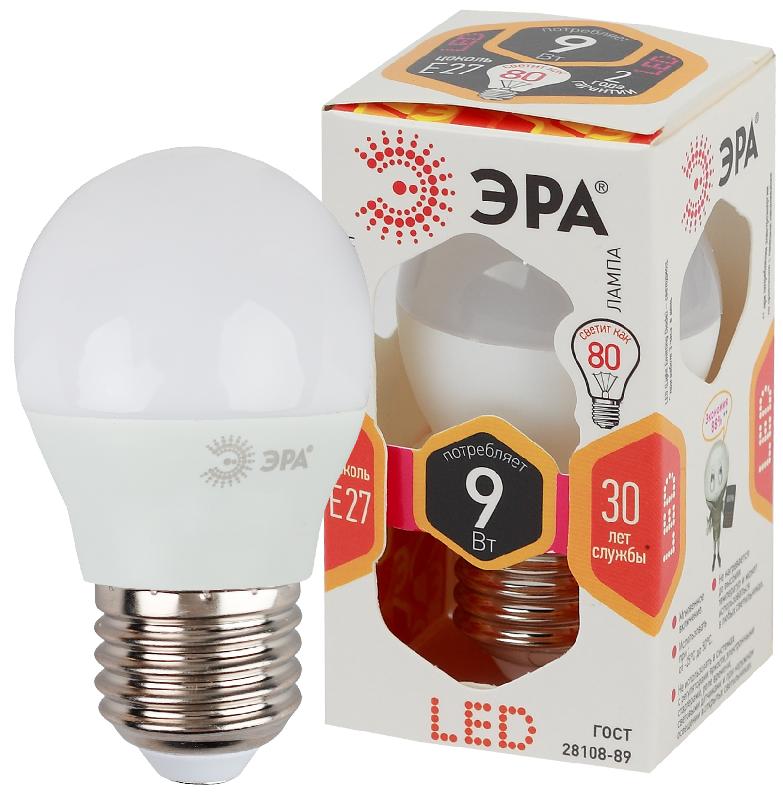 Лампа светодиодная LED P45-9W-827-E27
