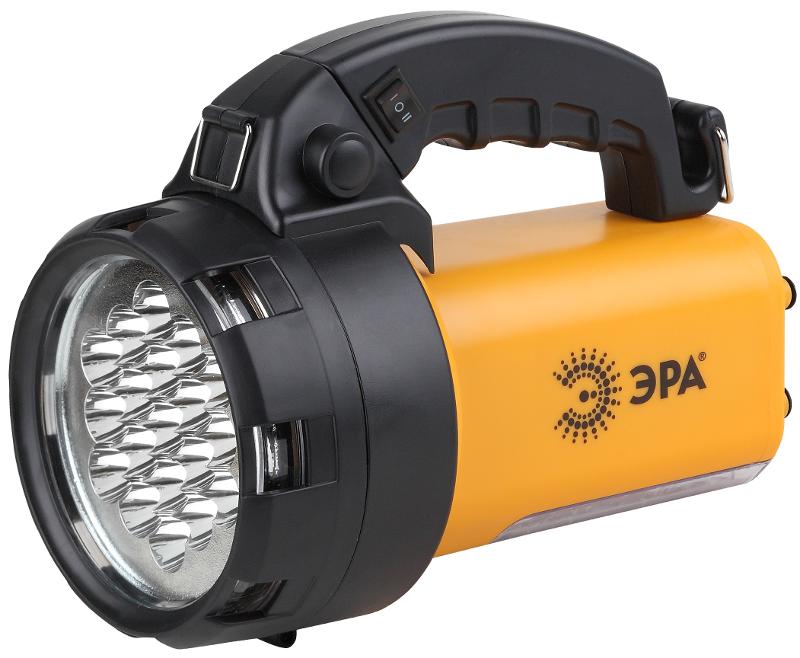 Фонарь прожекторный  PA-601  АЛЬФА 19xLED + 24xLED, литий 3Ач, ЗУ 220V+12V, карт]