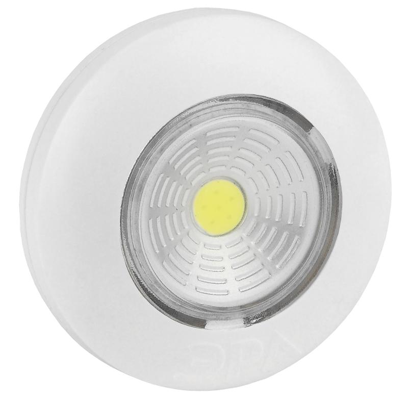 Светильник пушлайт (подсветка)  1хLED (COB) 3xAAA SB-501  Аврора белый (1 шт. в коробке)