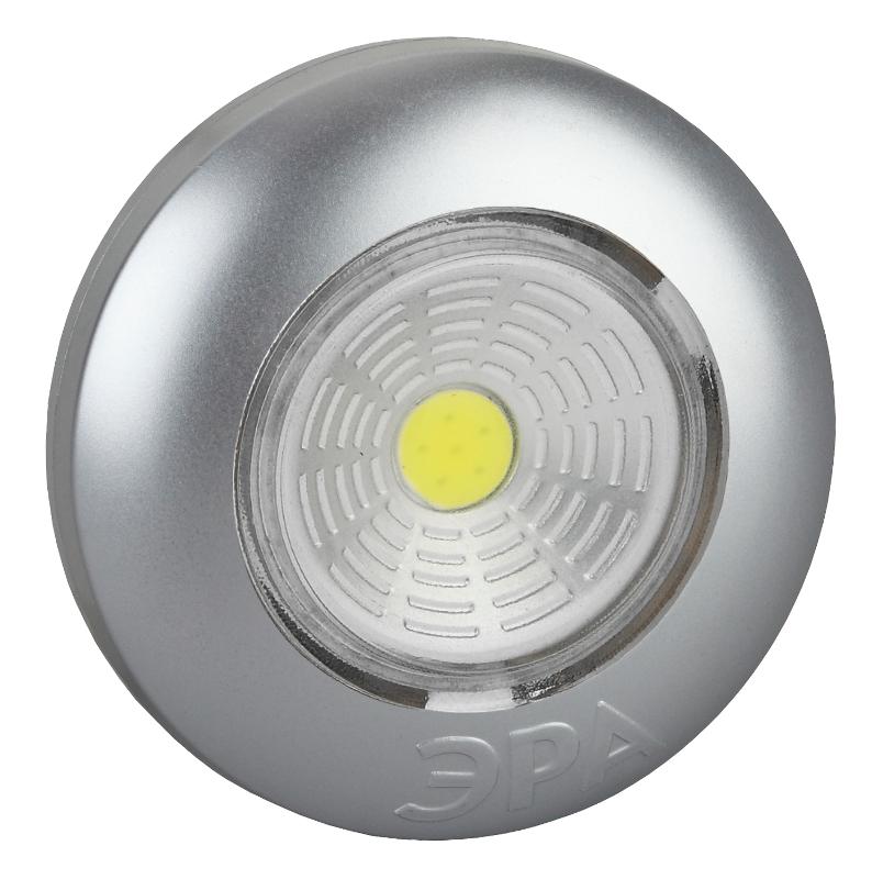 Светильник пушлайт (подсветка)  1хLED (COB) 3xAAA SB-503  Аврора серебристый (1 шт. в коробке)