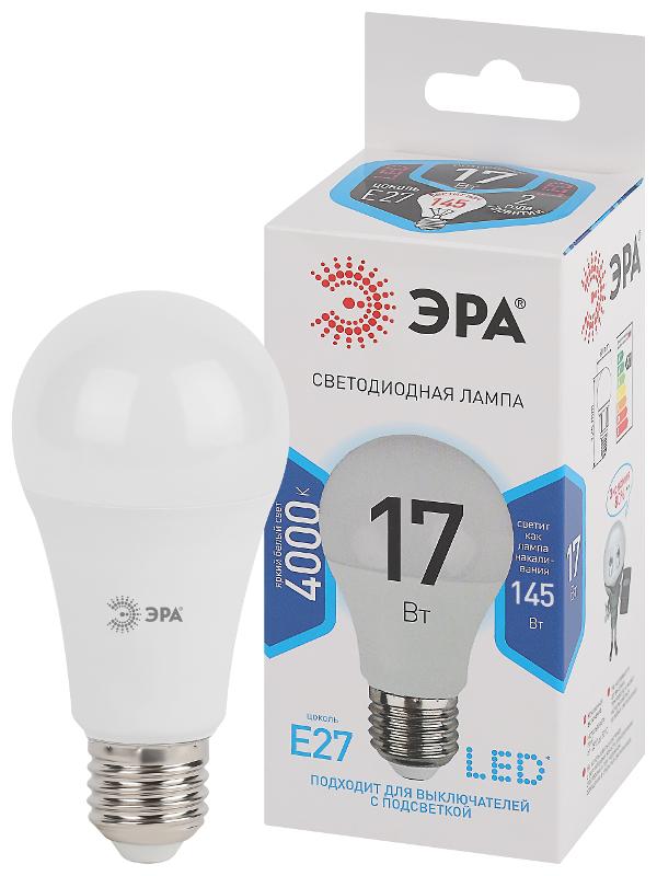 Лампа светодиодная LED 17Вт Е27 4000К A60-17W-840-E27