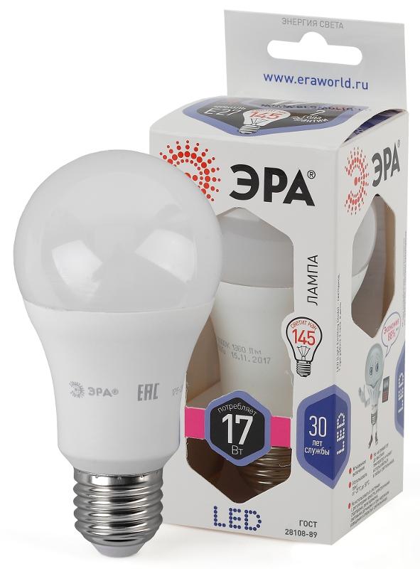 Лампа светодиодная LED 17Вт Е27 6000К A60-17W-860-E27
