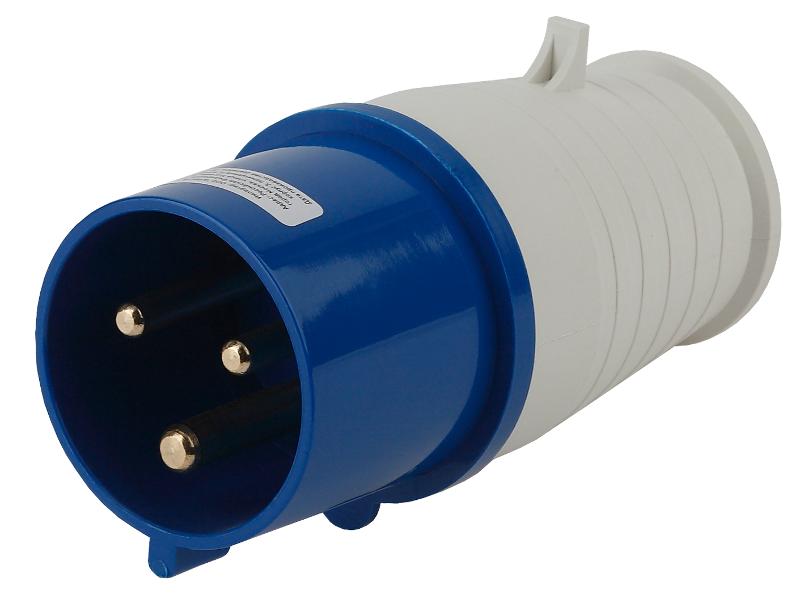 Вилка переносная 023 2Р+РЕ 32А 220В IP44