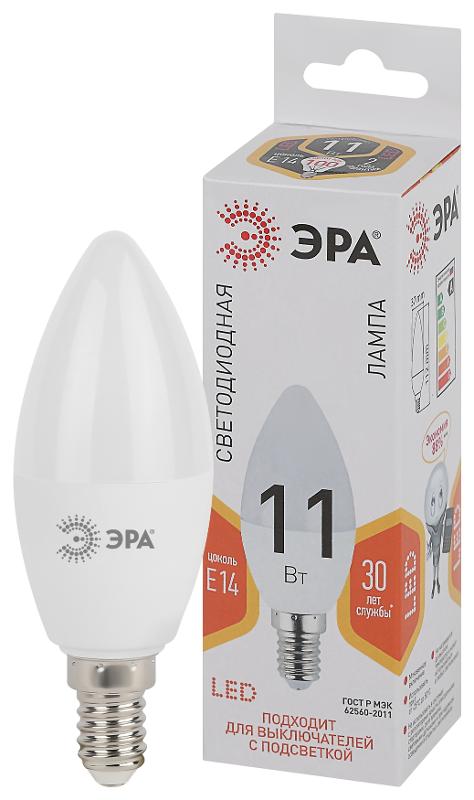 Лампа светодиодная LED B35-11W-827-E14