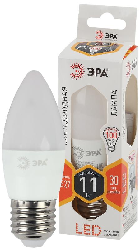 Лампа светодиодная LED B35-11W-827-E27