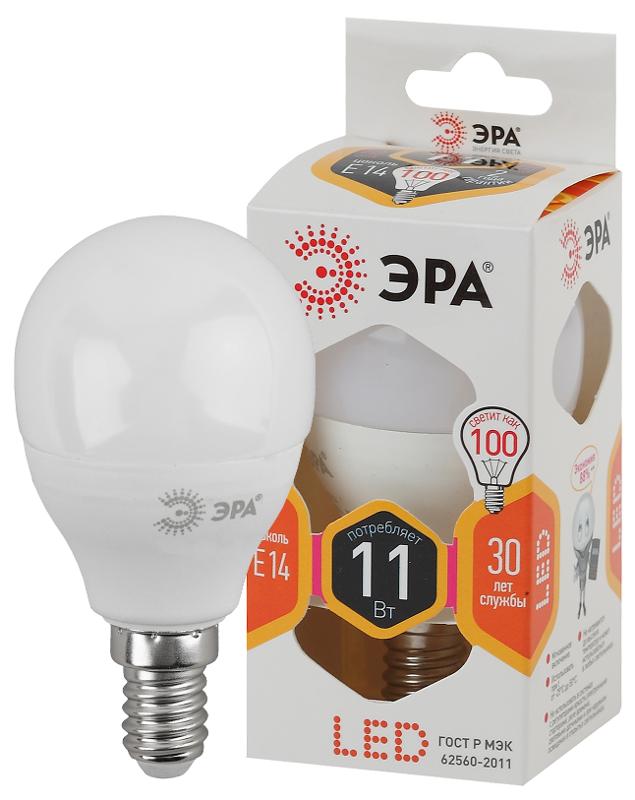 Лампа светодиодная LED P45-11W-827-E14