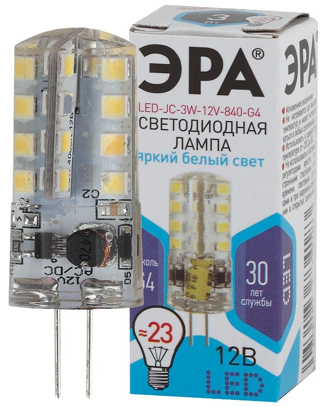 Лампа светодиодная LED-JC-3W-12V-840-G4