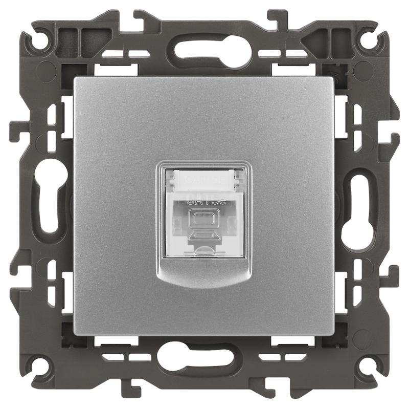 14-3107-03 Розетка RJ45, IP20, алюминий