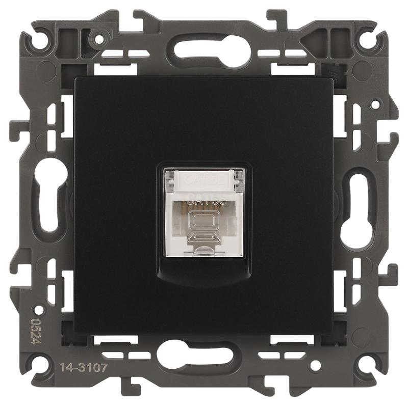 14-3107-05 Розетка RJ45, IP20, антрацит