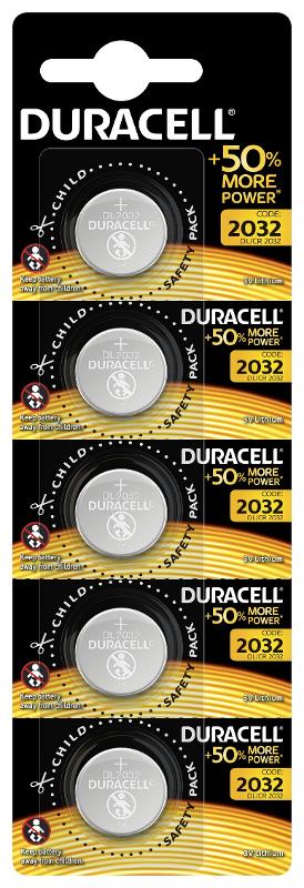 Батарейки Duracell DL/CR2032 5х1