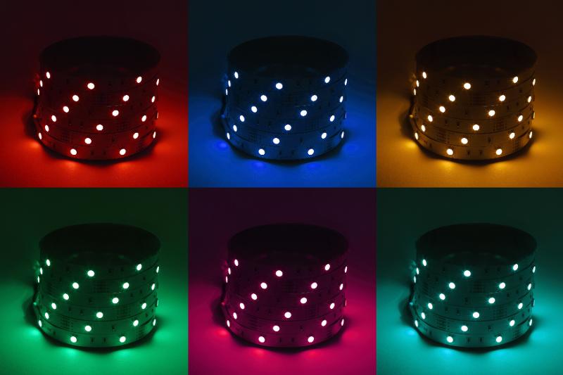 Лента светодиодная 30 диодов IP20 мультиколор LS5050-30LED-IP20-RGB-eco-5m