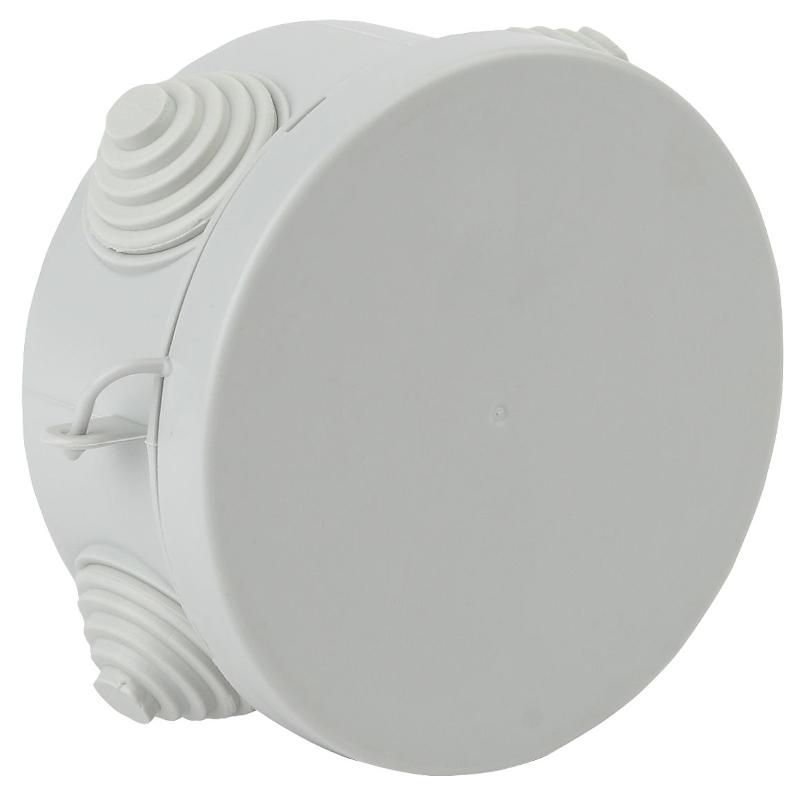 Коробка распределительная о/у 85х40мм с гермовводами 4 вх. IP54 KOR-85-40-4g