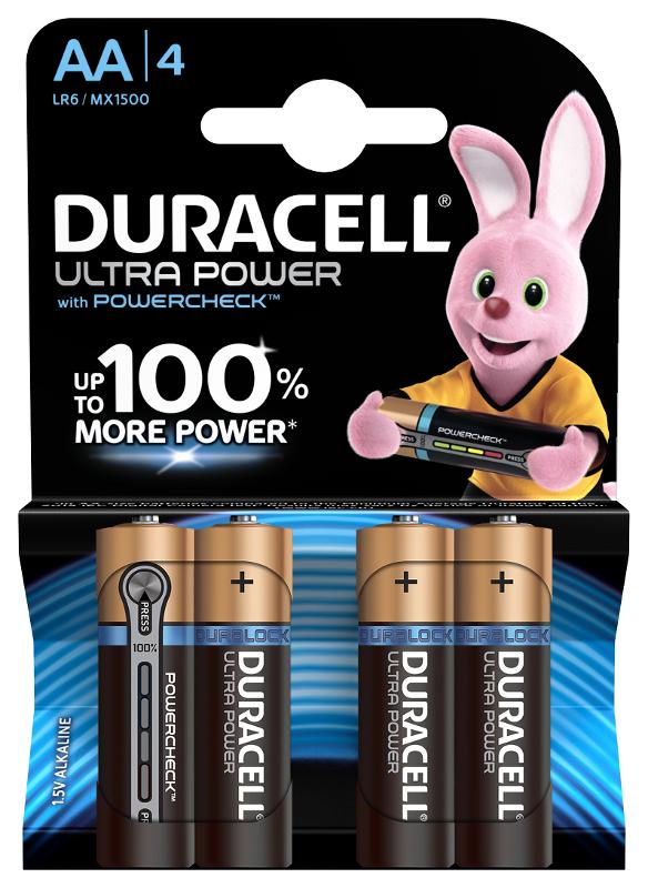 Батарейки Duracell LR6-4BL Ultra