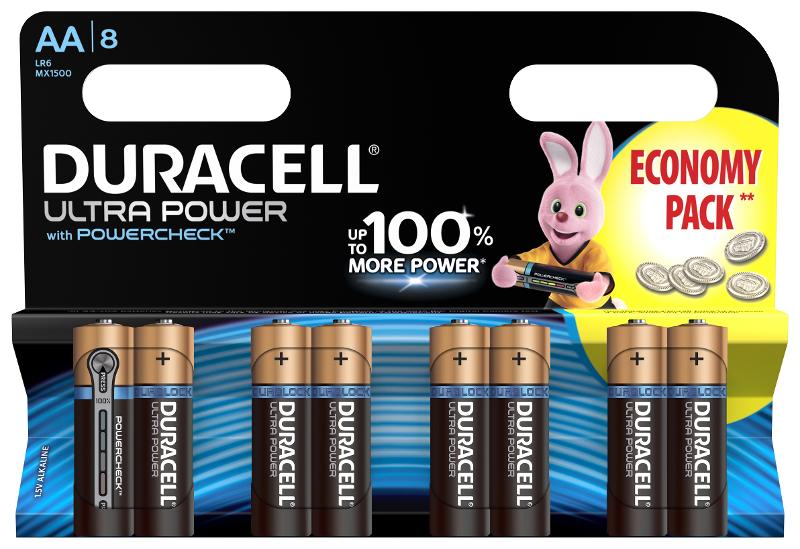 Батарейки Duracell LR6-8BL Ultra