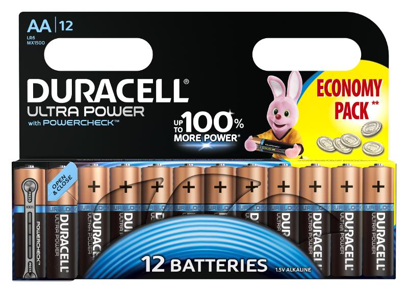 Батарейки Duracell LR6-12BL Ultra