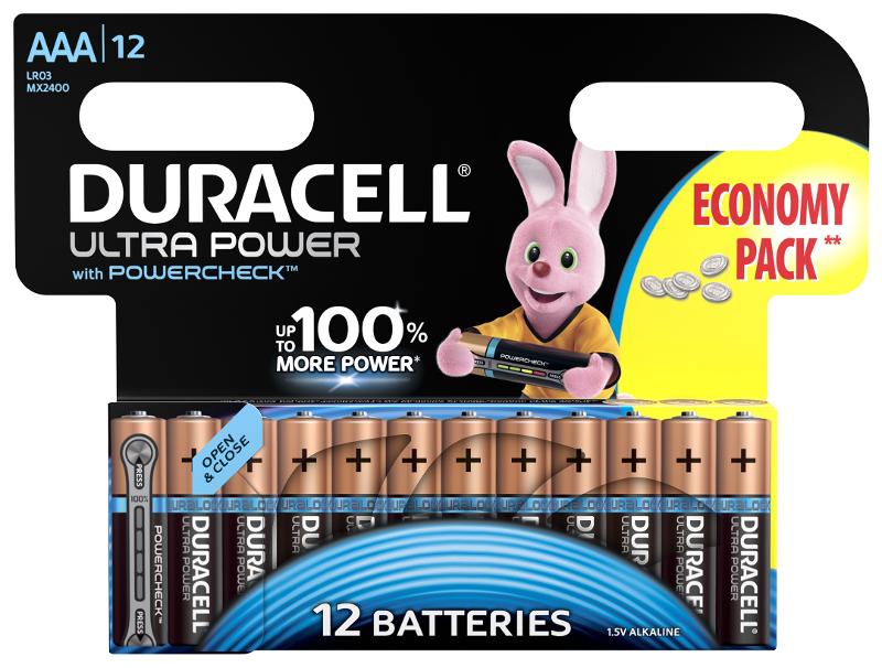 Батарейки Duracell LR03-12BL Ultra